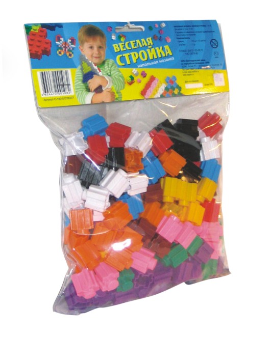 Мозаика напольная "Веселая стройка"  ТМ Эра