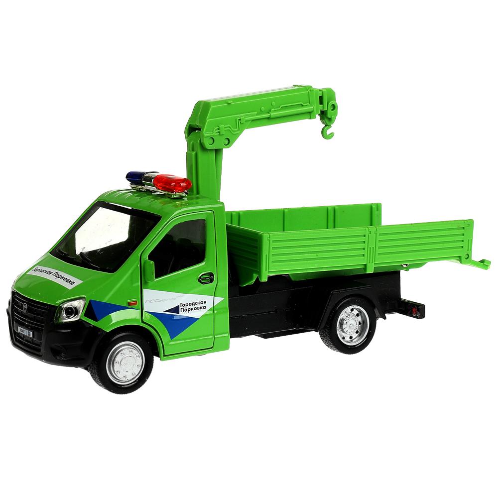 Машина NEXTBOARD-15TOW-GNWH Газель NEXT манипулятор металл 14см ТМ Технопарк