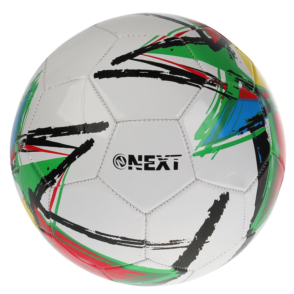 Мяч футбольный SC-1PVC300-7 ПВХ 1 слой ассорти ТМ Next 286642