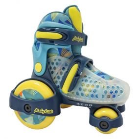 Роликовые коньки-квады 641143 р.26-29 синие Mody Kids