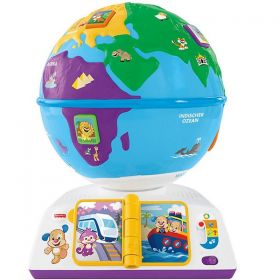 Mattel Fisher-Price DRJ90 Фишер Прайс "Смейся и учись" Обучающий Глобус