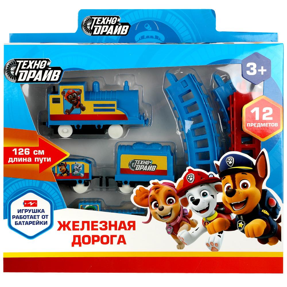 Железная дорога 2006B056-R10 Щенки длина пути 126см коробке ТМ Играем вместе