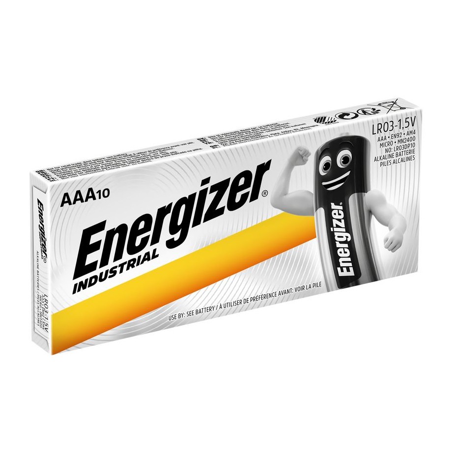 Батарейка Energizer Industrial LR03 (поштучно) 10xBox E92 E300582404