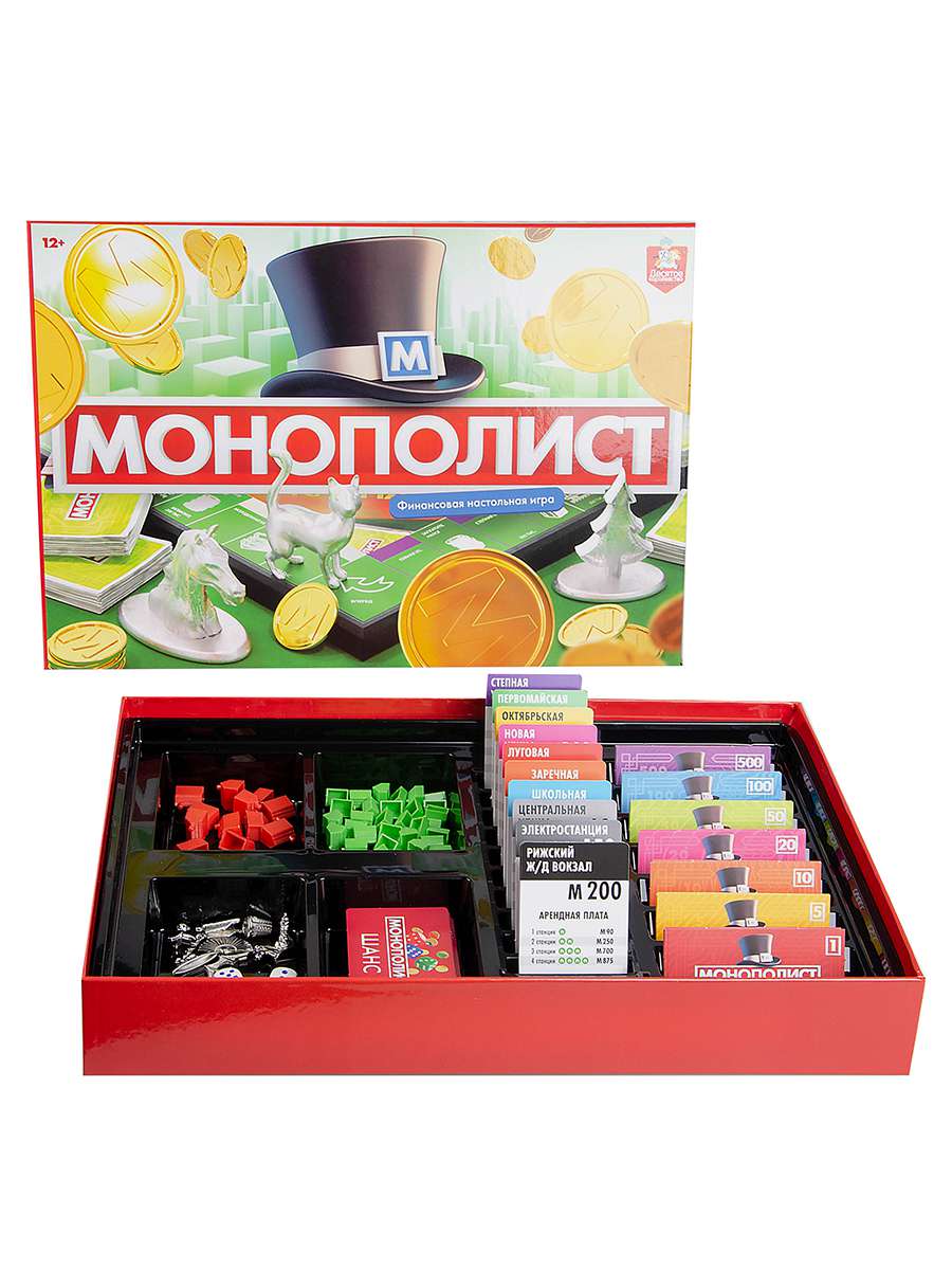 Игра экономическая 04934 Монополист ТМ Десятое королевство