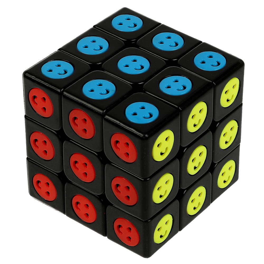 Кубик L045-H24247-R логическая игра 3*3 на блистере ТМ Играем вместе 358883