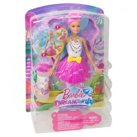 Barbie DVM95 Барби Феи с волшебными пузырьками Стильная