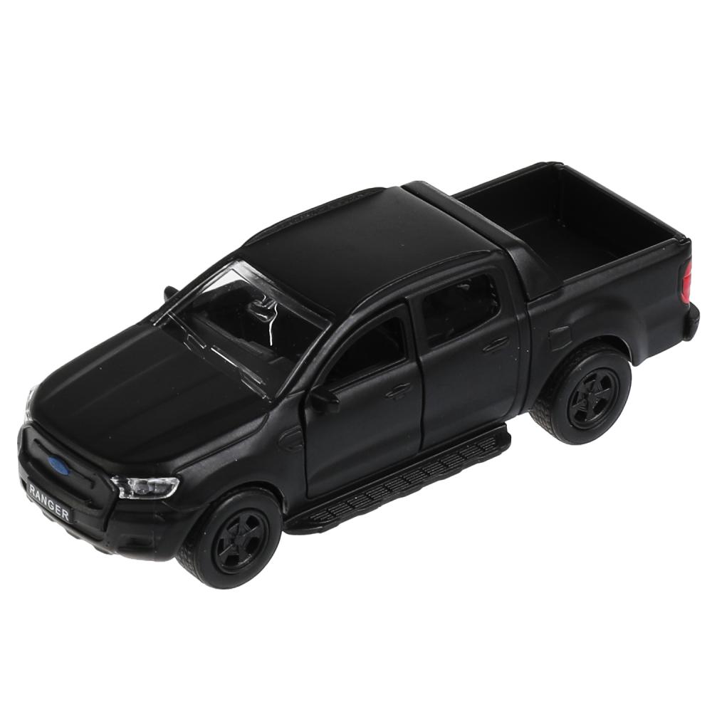 Машина SB-18-09-FR-N(BL-MATTE)-WB металл FORD ranger Пикап 12см черный матовый ТМ Технопарк 312428
