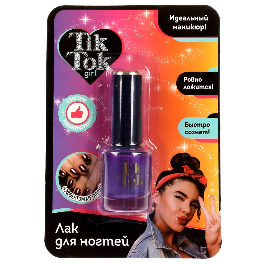 Лак для ногтей LM61789TTG фиолетовый металлик 10мл ТМ TIK TOK GIR 330503