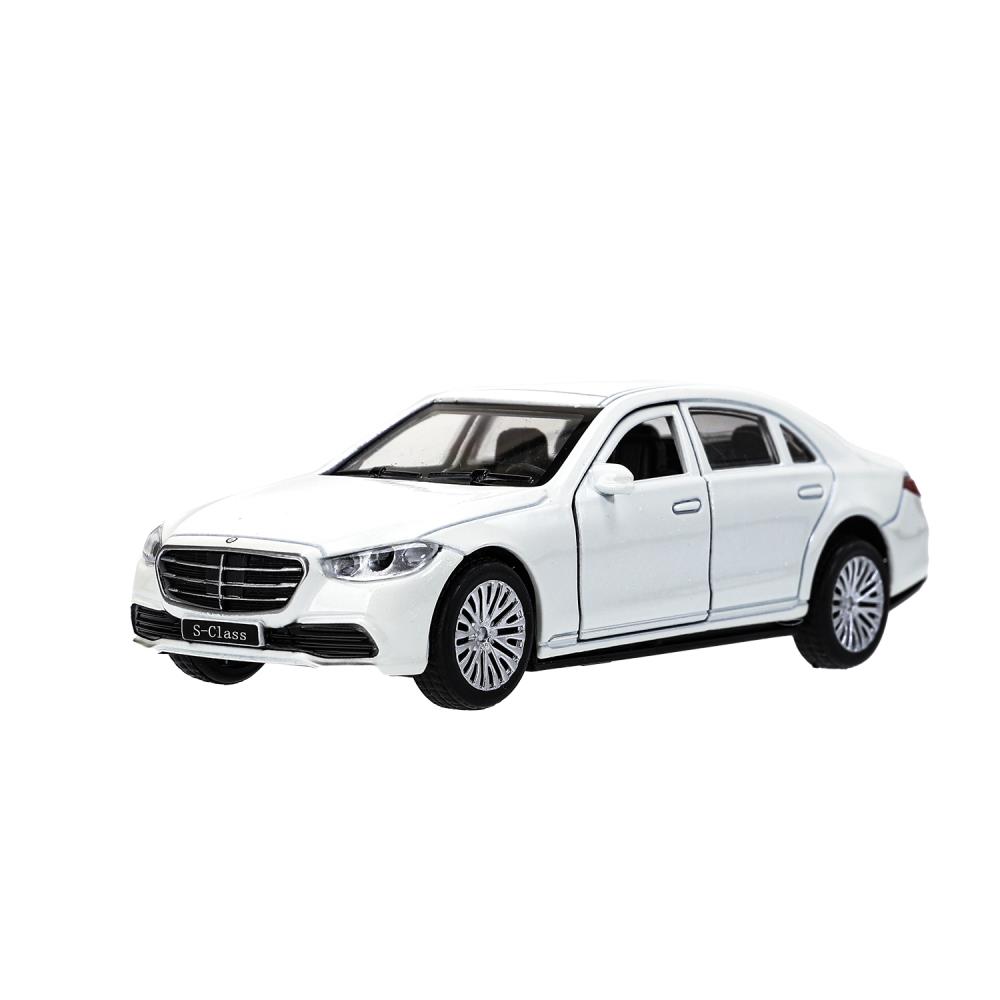 Машина SCLASS-13-WH металл MERCEDES-BENZ s-class v223 белый 12см инерция ТМ Технопарк 380545