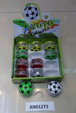 Йо-Йо AN01273 световой 6,5см Футбольный мяч