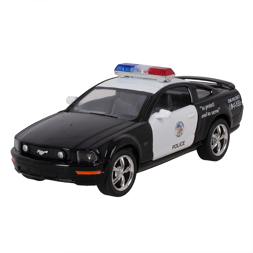 Машина КТ5091DP Ford Mustang GT (Police) 2006 1:38 металл Кинсмарт