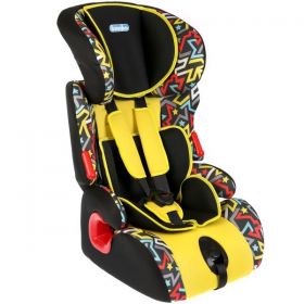 Автокресло KRES2482 Cosmic гр.1,2,3 от 9-36кг с вкладкой 1-12лет желтое