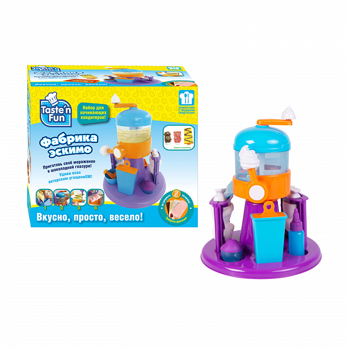 Tasten Fun Игровой набор 36659 Фабрика эскимо Тейст энд фан