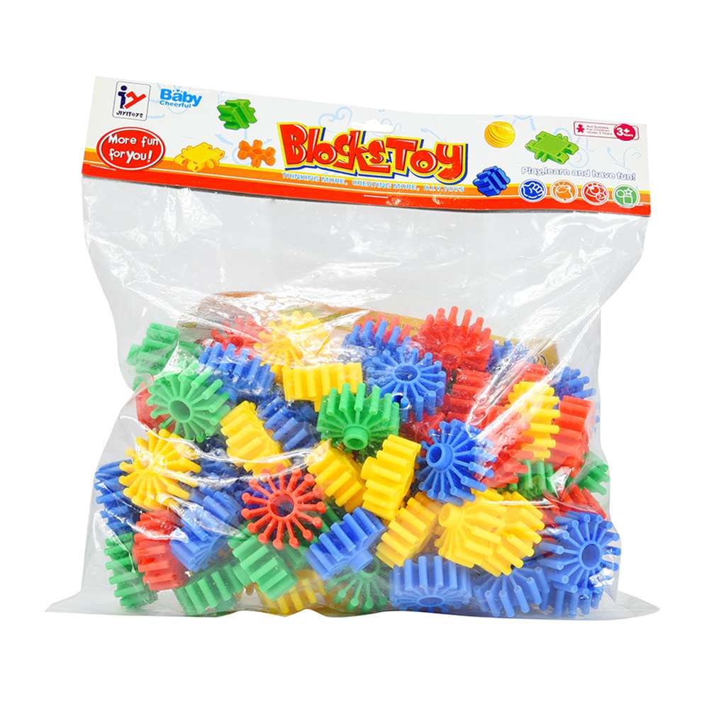 Конструктор HJJY160C Блоки-солнышки 80дет Jiytoys