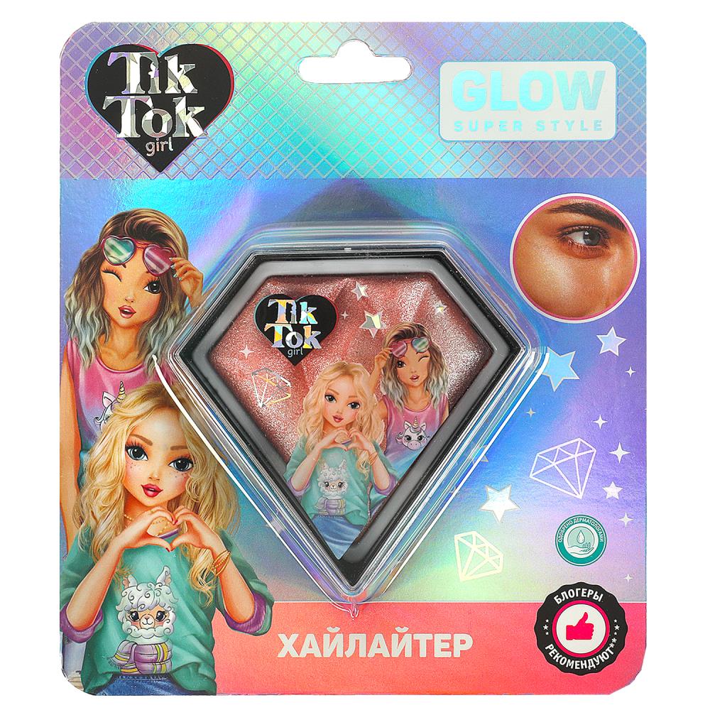 Косметика 96524-TTG Хайлатер розовый 6гр Tik Tok Girl