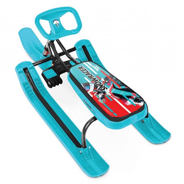 Снегокат Тимка Спорт 2 ТС2+/SB черный каркас Nika kids sportbike Ника