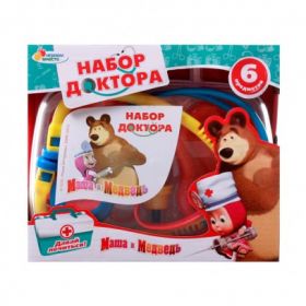 Доктор 1092МТР-DA-R "Маша и Медведь" ассорти в чемодане 168620