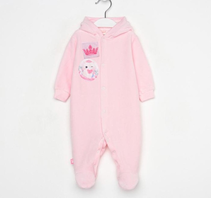 Комбинезон 5209745 Baby Care рост 56см цвет: розовый 5209745