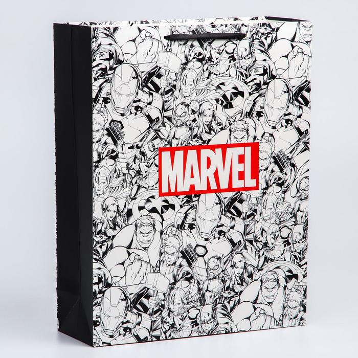 Пакет 5271831 Marvel 27*23*11.5см вертикальный