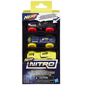 Nerf Nitro C0774 Нерф Нитро машинки 3 шт