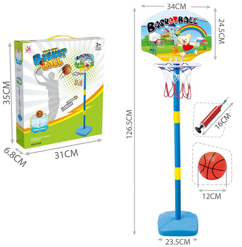 Стойка баскетбол WT338 в коробке