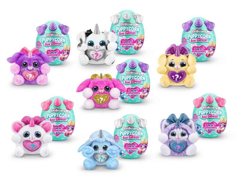 Игровой набор сюрприз в яйце 9269 с аксессуарами в ассортименте Puppycorn Bow Surprise