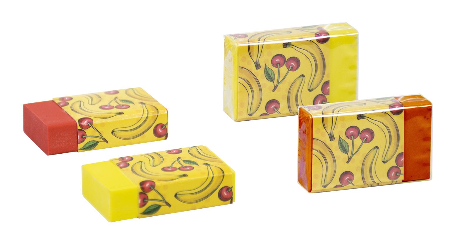 Ластик ЛСТ-СФ Sweet Fruits с запахом банана/вишни