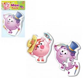 Пазл 1108-06 мягкие "Смешарики.Нюша и Бараш" 162464 Vladi Toys