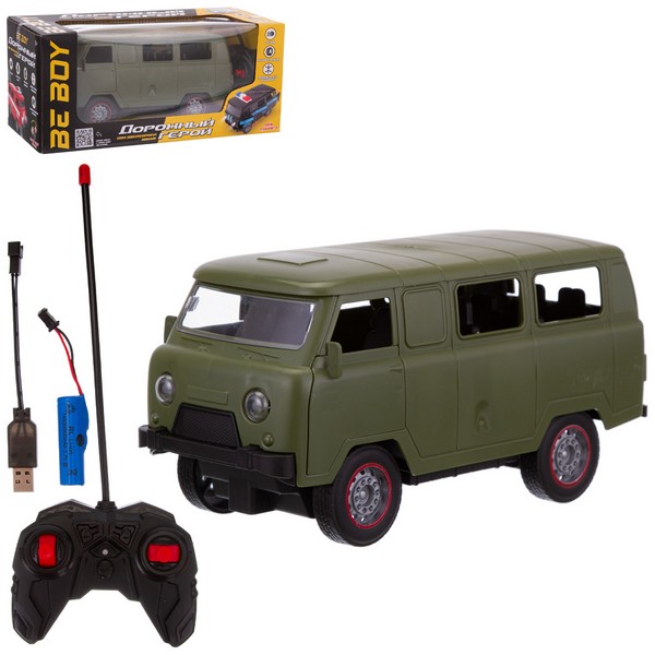 Машина IT109973 на радиоуправлении USB аккум со светом Beboy