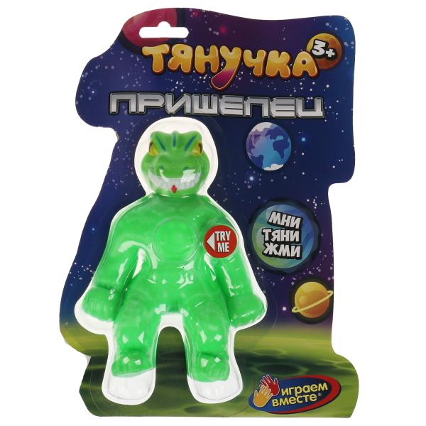 Антистресс 53579-JK тянучка пришелец зеленый ТМ Играем вместе