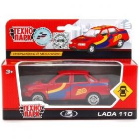 Модель LADA 110 "Спорт" 12см металл Технопарк