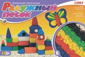 Н-р д/творчества пт-003 "Радужный песок" 6цв 163786 Р