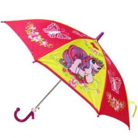 Зонт UM45-LHS детский "Пони" 45см со свистком в пакете 248076