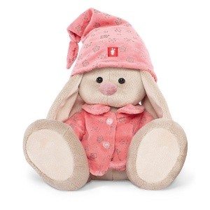 Мягкая игрушка SidS-070 Зайка Ми в розовой пижаме ТМ Budibasa