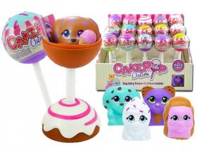 Игрушка в капсуле 27120-2  Cake Pop Cuties 2 серия "Котят и щенки" за 1шт (в наборе 15шт)