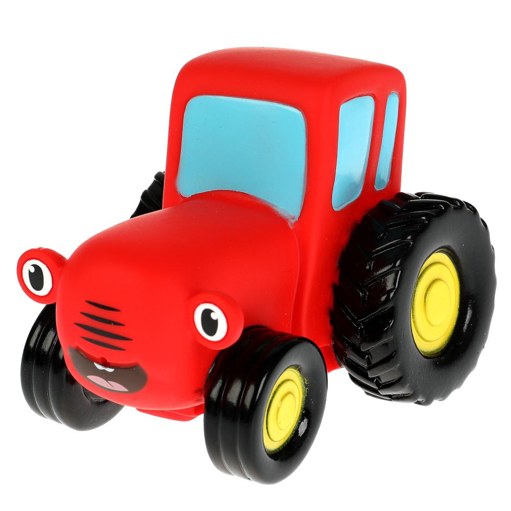 Игрушка для ванны LX-STRED Синий трактор красный 10см ТМ Капитошка
