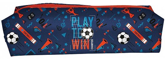 Пенал-тубус PLAY FOOTBALL 1 секция ПТП-ПФБ Schoolformat