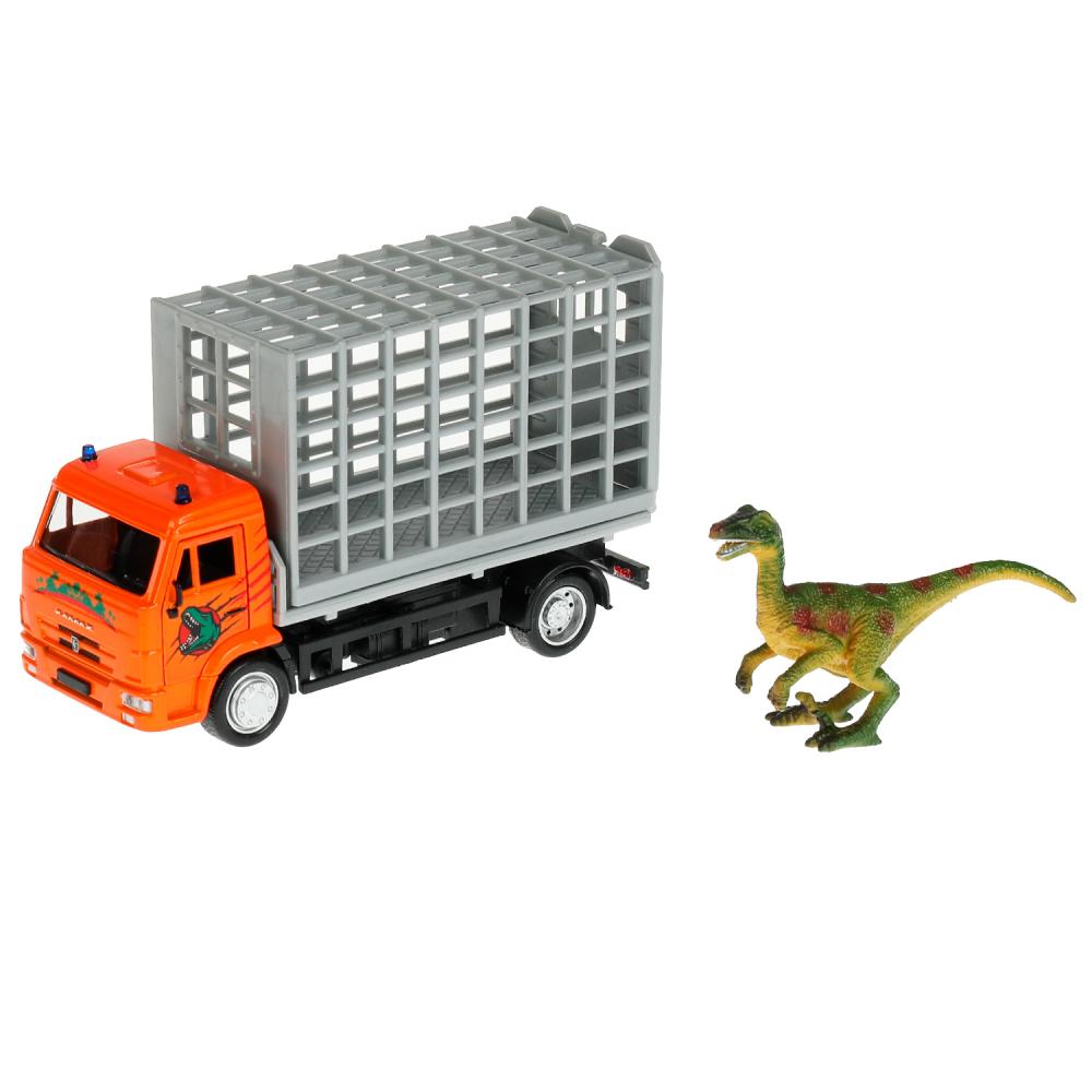 Машина KAMCHE-15DIN-DINO Камаз металл 14см ТМ Технопарк