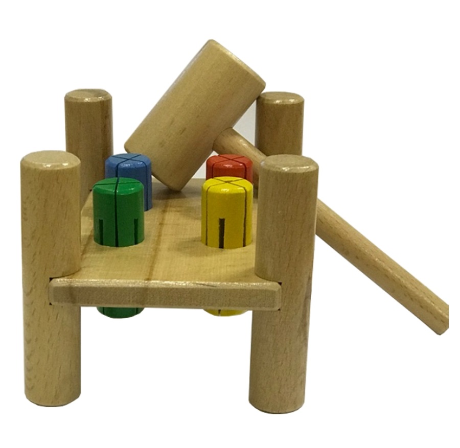 Игрушка деревянная стучалка 2С479 Перевертыш Аэлита