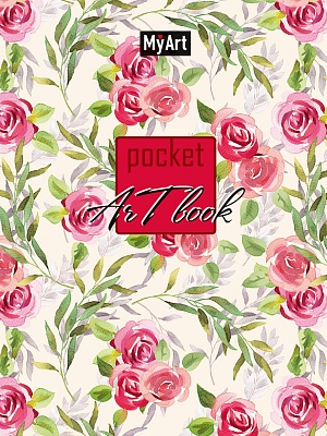 Блокнот 72801-0 Розы MyArt Pocket ArtBook